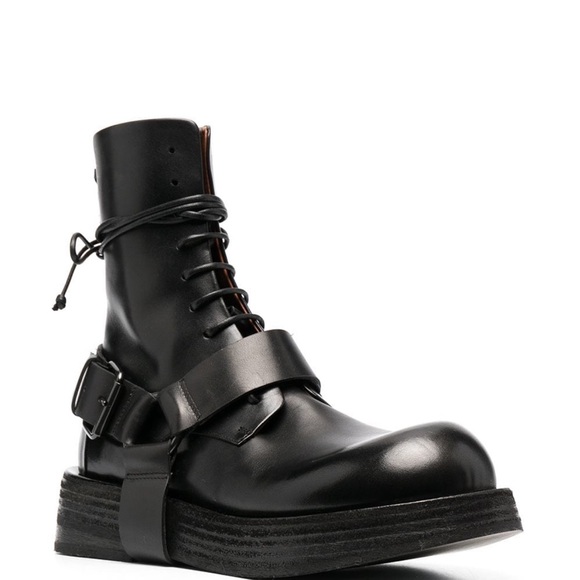 MARSELL MUSCONA COMBAT BOOTS in Nero / Black
Size 38 - US 8.5 - 9 - Picture 6 of 10